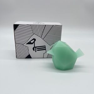 NIB Pyro Pet Bibi Bird Wax Candle Mint Green with Metal Skeleton PyroPet